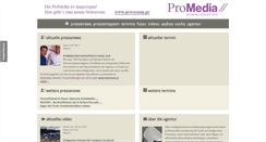 Desktop Screenshot of pressezone.com